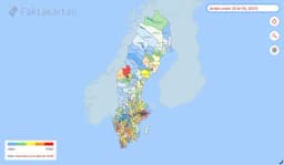 Jämför Sveriges kommuner med Faktakartan